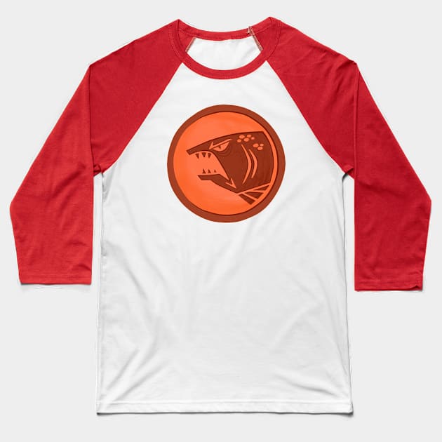 TDI Ferocious Trout's logo Baseball T-Shirt by CourtR